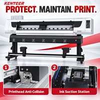 Kenteer Groothandel Eco Solvent Inkjet Printer I3200 Head Volledig Automatische Plotter voor Vinyl Sticker Flex Banner