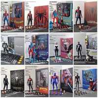 Figur Aksi PVC CT Factory Symbiote Spider-Man SHF Gwen Ultimate Miles Morales dan Spider-Man 2099