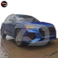 Grille de pare-chocs avant de haute qualité en matériau PP, aspect RSQ3, avec échappement pour Audi Q3 modèle 2019-2023/Sportback