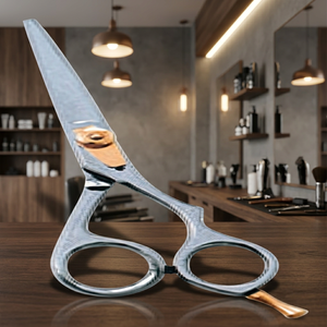 ASAP Ciseaux de coiffure en acier inoxydable japonais de 6 pouces, finition mate sablée, écologiques et économiques - Product Image 3