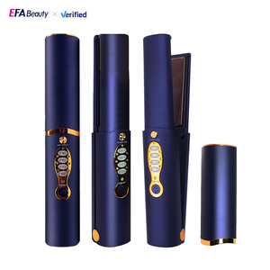 EFA WS011 Profesional de Alta Calidad 170 210c Plancha Alisadora de Cerámica Plana Iónica Cepillo de Vapor Peine Plancha de Pelo de Salón - Product Image 1