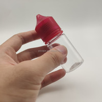 Stylo long ou court épais de conception Unique 15ml 30ml 50ml 60ml 100ml 120ml presser liquide transparent PET V3 bouteille en plastique pour jus