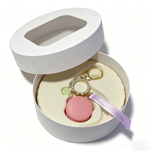 Wholesale Design Small Metal Material Full Color Print Key Chain <b>Packing</b> Gift <b>Box</b> - Product Image 4