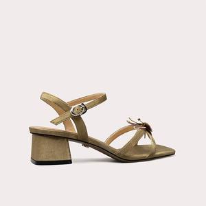 Fabriek Groothandel Hoge Kwaliteit Zomer Nieuwe Hoge Hakken Voor Vrouwen Vierkante Open Tenen Hoge Hak Sandalen Voor Vrouwen - Product Image 3