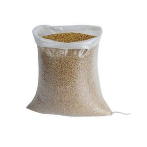 Sac tissé en PP transparent de qualité alimentaire de 50 kg, taille personnalisable, avec logo personnalisé pour le ciment, les aliments, les engrais, le riz, type plastique CPP - Product Image 1