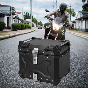 Maxi-Scooter Motor X-Size 45L Caja trasera de aleación de aluminio Equipaje Motocicleta Caja de metal Accesorios Piezas - Product Image 2