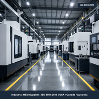Pièces d'équipement industriel usinées sur mesure par CNC, fournisseur OEM, précision ±0,005 mm, ISO 9001, fraisage CNC aluminium 6061