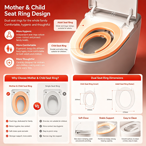 WC Intelligente con Sedile Antibatterico, Lavaggio Elettrico, Scarico Silenzioso, Sensore a Copertura Totale, <span class=keywords><strong>per</strong></span> Bagno e Uso Domestico - Product Image 6