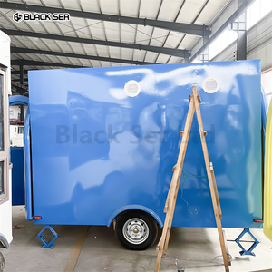 Petite remorque alimentaire mobile personnalisée en gros Mini camion de nourriture réfrigéré bon marché pour les entreprises avec cuisine complète - Product Image 3