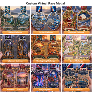 Medalla de Running Virtual Personalizada de 30KM de <span class=keywords><strong>Bruges</strong></span> para la Carrera Canal City, Premio Deportivo de Aleación de Zinc Metálico con Cinta - Product Image 2