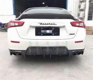Difusor trasero de pieza de fibra de carbono ASPACE de alta calidad para Maserati Ghibli 2014 + - Product Image 4