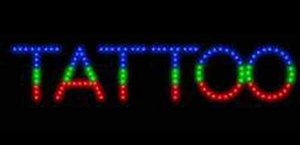 Enseigne Néon LED Multicolore Super Lumineuse 56x33cm pour Tatouage et Piercing – Idéale pour la Publicité et la Décoration des Maisons, Boutiques et Entreprises - Product Image 4