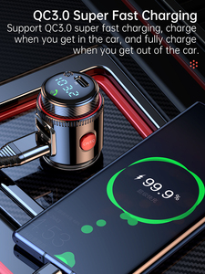 Sạc ô tô Magsafe, đế sạc không dây, sạc nhanh USB C, bộ chuyển đổi Apple, đầu cắm tẩu thuốc cho iPhone - Product Image 2