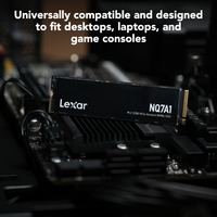 Lexar NQ7A1 PCIe 4.0 NVMe SSD 512GB 1TB 2TB M.2 2280 Internal Solid State Drive untuk Laptop Desktop PC