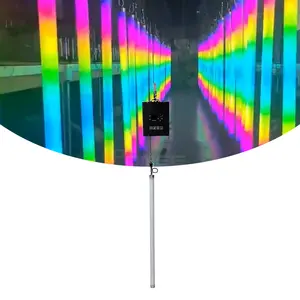 Dynamic Fullcolor 3in1 LED Kinetic Light With 1pcs Tube Floating Chasering Effect For Music Events Show Stage Matrix Lighting