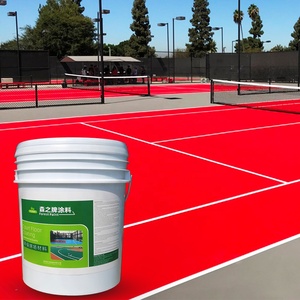 Peinture acrylique aqueuse pour terrains de tennis, épaisseur 3 mm - Product Image 1