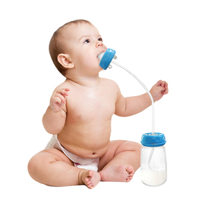 Biberon en silicone anti-reflux pour bébé, avec tétines anti-coliques - Product Image 2