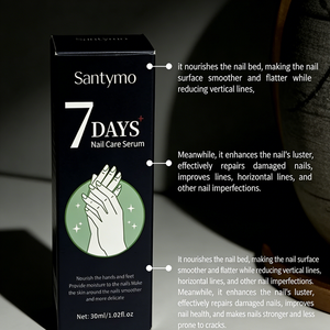 Sérum Santymo pour les soins des ongles, 30 ml/1,028 oz, en promotion 7 jours, pour nourrir le lit des ongles, lisser la surface et réparer les ongles abîmés, soin quotidien - Product Image 2