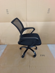 Fauteuil <span class=keywords><strong>de</strong></span> <span class=keywords><strong>Bureau</strong></span> Intelligent en Gros Échantillon Livraison Gratuite Fauteuil <span class=keywords><strong>de</strong></span> <span class=keywords><strong>Bureau</strong></span> en Maille Noire avec <span class=keywords><strong>Coussin</strong></span> d'Assise Confortable - Product Image 4