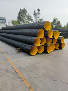 Tubería Corrugada de HDPE de Alta Presión y Durabilidad SN4 con Fusión a Tope para Proyectos de Drenaje de Aguas Residuales de Vertederos - Product Image 5