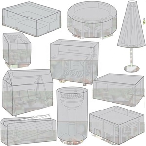 Housses de meubles de <span class=keywords><strong>jardin</strong></span> robustes pour la protection hivernale Housses de chaise de canapé imperméables et résistantes au soleil - Product Image 5