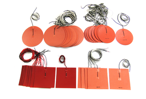 CE chứng nhận tùy chỉnh 230 độ 9V 12V 36V 48V 120V 220V công nghiệp điện linh hoạt yếu tố làm nóng Pad cao su Silicone nóng - Product Image 5