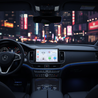 Pantalla IPS de 9 Pulgadas, 4 Núcleos, 1 DIN Integrado, Pantalla Dividida, GPS Integrado, TV Estéreo, Cámara de Reversa, USB, Android Auto