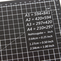 Tapis de découpe auto-cicatrisant en PVC multicolore personnalisé, épaisseur 3 cm, pour la couture