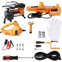 Promotion CE ISO Cric électrique à ciseaux professionnel portable pour voiture DC12V 3T en acier, pour réparation rapide et légère, Garantie 1 an, OEM