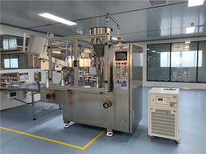 Ailusi Creme dental automático aquecimento selo macio e alumínio quente selo tubo embalagem enchimento e selagem máquina produção linha - Product Image 2