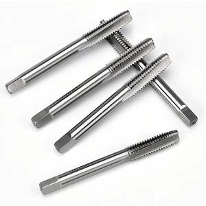 HSS M3 M4 M5 M6 M8 Machine droite cannelée filetage métrique bouchon main robinet perceuse ensemble outils à main spirale pointe robinet