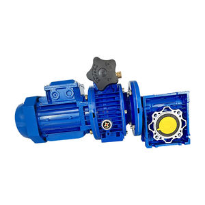 Variateur mécanique UDL UDL005 avec <span class=keywords><strong>moteur</strong></span> électrique triphasé de 0,37 kW et réducteur de vitesse à <span class=keywords><strong>vis</strong></span> <span class=keywords><strong>sans</strong></span> <span class=keywords><strong>fin</strong></span> NMRV063, machine de transmission - Product Image 2