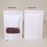 Sachet Doypack laminé de qualité alimentaire refermable avec fermeture éclair pour l'emballage de haricots secs et céréales, tailles personnalisées