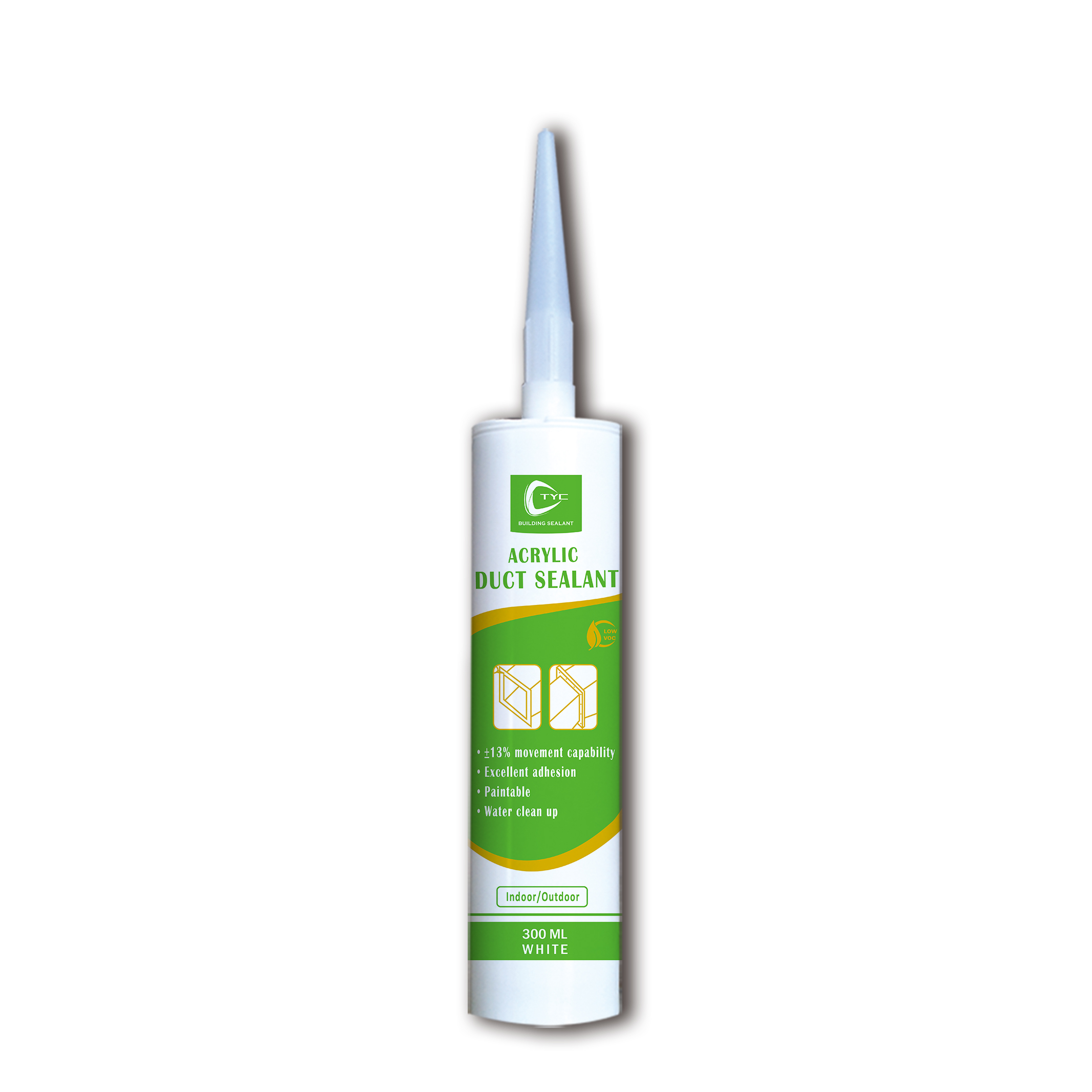 Discount Caulk & Seal Einkomponenten-HLK-Kanal Silicon ized Acrylic Sealant