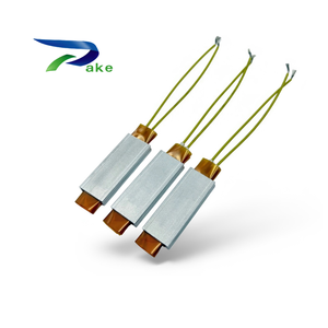 100 ℃   Электронный керамический плоский нагреватель PTC 110 В переменного тока, 40*15.75*5 мм, с алюминиевой пластиной - Product Image 1
