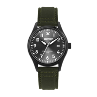 Montres de créateur de style militaire vert armée, mouvement à quartz japonais Miyota 2315, étanches, pour homme