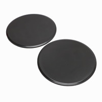 2 disques de glisse compactes double face pour l'entraînement complet du corps, équipement de fitness à domicile