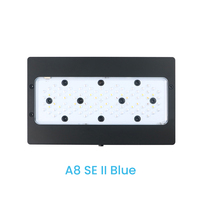 Lampe LED d'aquarium marine A8SE II Max et Blue 240W à spectre complet, programmable via application WiFi, pour aquarium de poissons de récif corallien en eau salée
