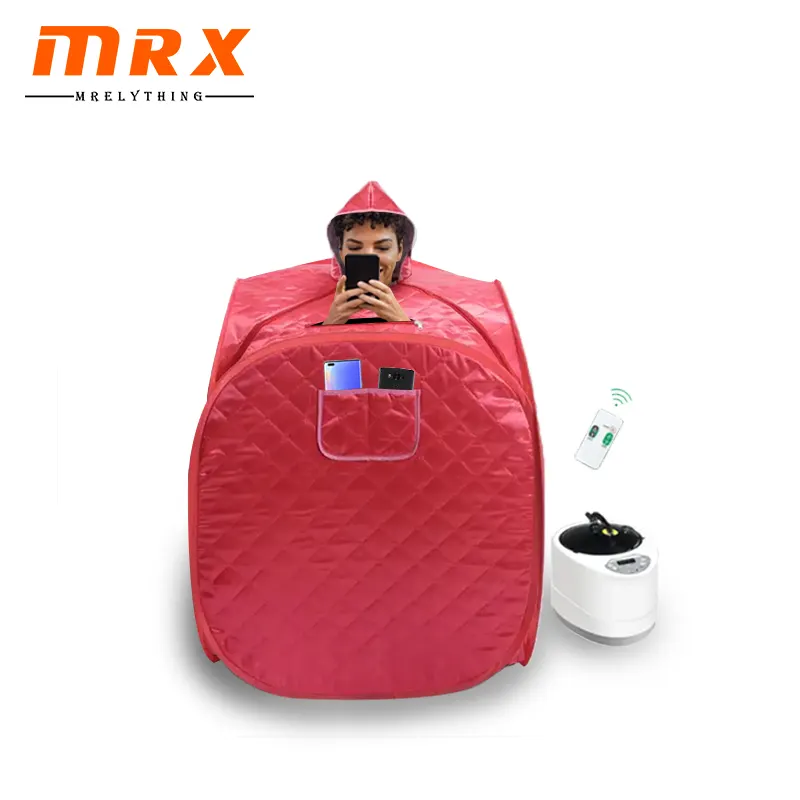 ماكينة البخار الصغيرة MRX المتنقلة القابلة للطي الجاهزة المخصصة للشخصية، غرفة ساونا البخارية المتنقلة الرخيصة بأسعار كابينة الدش