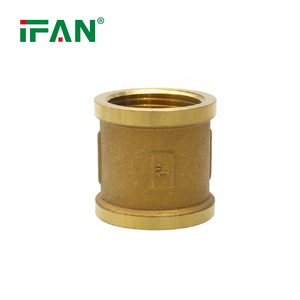 Ifan Áp Lực Cao Brass Phụ Kiện 1/<span class=keywords><strong>2</strong></span> <span class=keywords><strong>2</strong></span> Inch Ống Nước Phụ Kiện Đường Ống Đồng Bằng Khuỷu Tay Ổ Cắm Đồng Thau Phụ Kiện - Product Image 2