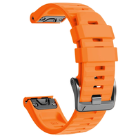 FORWELLENY, venta de fábrica, correa de reloj deportivo de goma transpirable suave de Color puro para Garmin Smartwatch