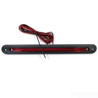 Feu de position LED pour camion 12V, feu stop monté haut, feu de sécurité pour modification de camion et remorque