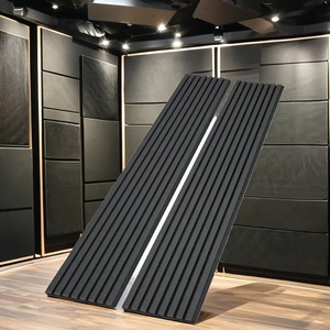 <strong>Bespoke</strong> Timber Acoustic Solutions Modern Design Style Wood Veneer Slatted 3D <strong>Panels</strong> for Wall and Ceiling Decor - Product Image 2
