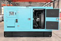 Groupe électrogène diesel silencieux 50kW 100kW 150kW 200kW, type cabine insonorisée, station d'alimentation de secours robuste, générateur électrique