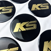 Autocollant d'étiquette transparent en résine époxy 3D personnalisé, autocollant rond en résine époxy PVC imperméable, logo personnalisé, autocollant époxy pour voiture