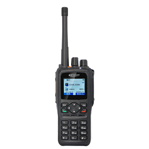 kirisun DP990 DMR two-way radio UHF VHF GPS IP68 IP interconnection cluster full <b>keyboard</b> portable handheld walkie talkie - Product Image 1