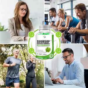 Ausreson OEM Graviola Soursop Extract Gummy Herbal Supplément Soursop Graviola Gummies pour le soutien immunitaire - Product Image 4