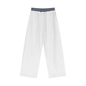<b>Men's</b> <b>Flare</b> Pants Trending, Custom Logo, Solid, Sweat <b>Trousers</b> - Product Image 1
