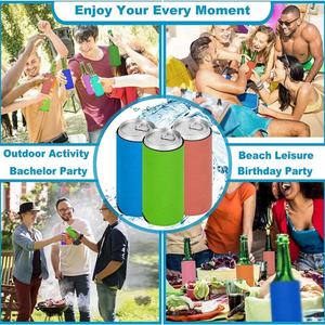 ที่หุ้มกระป๋องเบียร์นีโอพรีนขายส่ง พิมพ์โลโก้ตามสั่ง ขนาด 500 มล. ที่หุ้มกระป๋องเปล่าแบบกำหนดเองได้ - Product Image 3