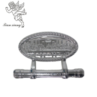 Poignées de cercueil en ABS doré, style américain, élégantes, pour adultes, accessoires funéraires en gros, en stock